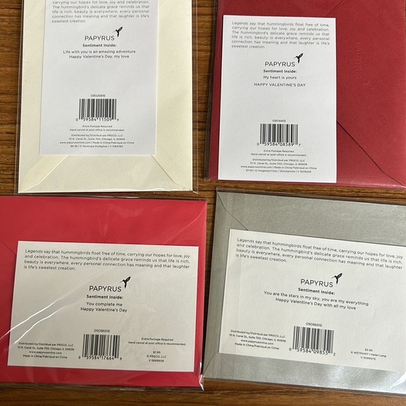 ❤️❤️Valentine’s Day cards- set of 10❤️❤️ - Picture 7 of 10